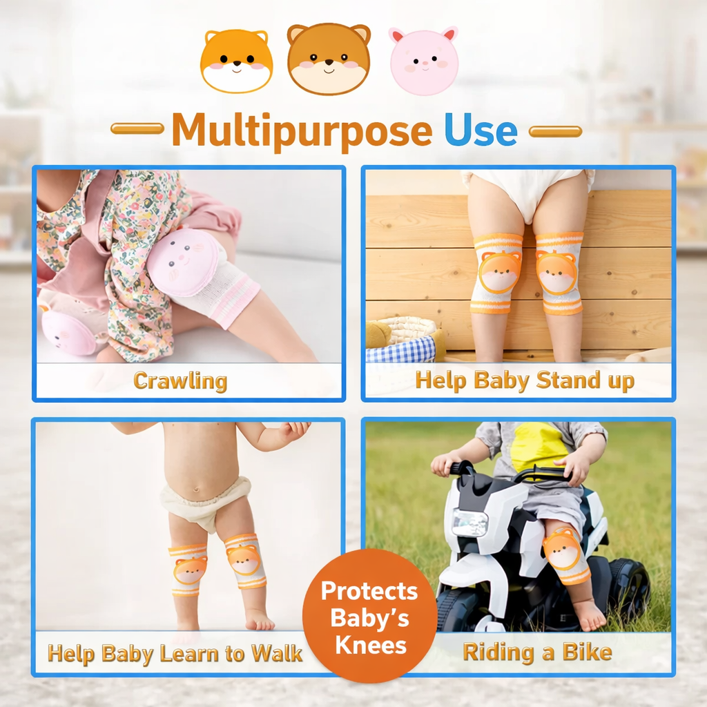 BabySafe Crawling Knee & Elbow Pads