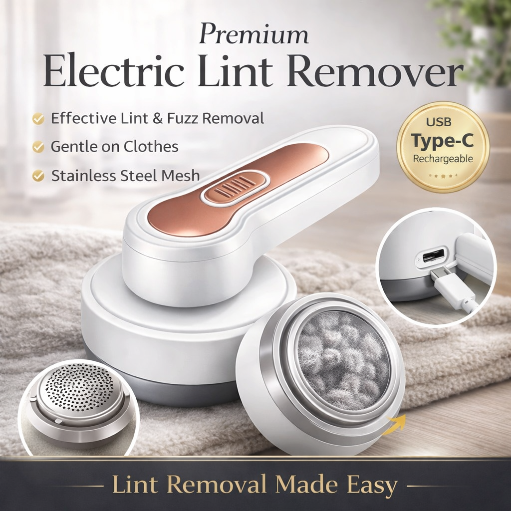 LintPro™ Electric Fabric Lint Remover & Shaver