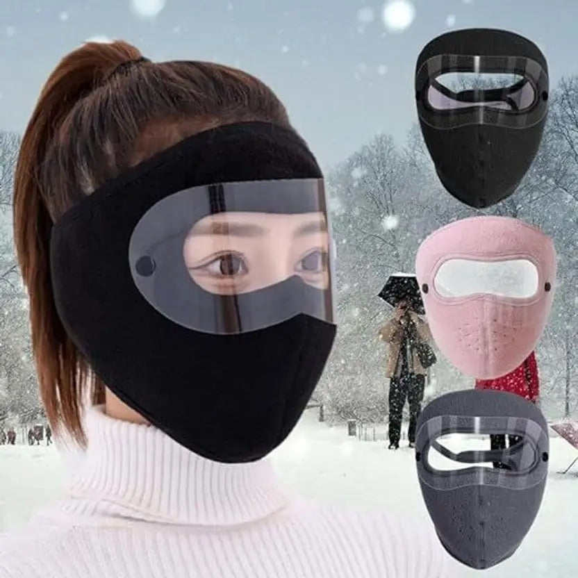 Thermal Face Mask with Anti-Fog Shield
