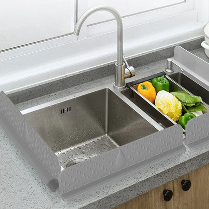 Anti-Splash Sink Guard for Kitchen Countertop