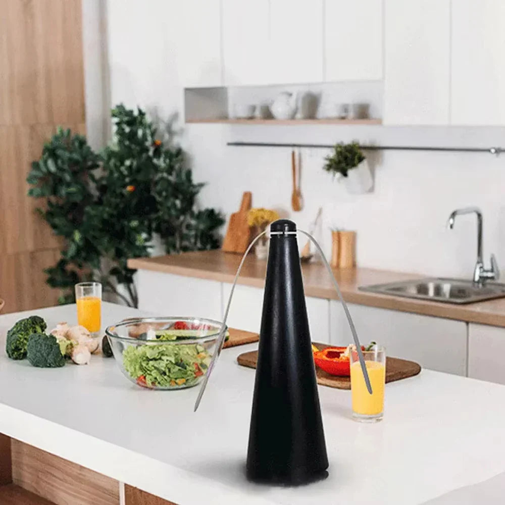 Automatic Portable Food-Safe Fly Repellent Fan