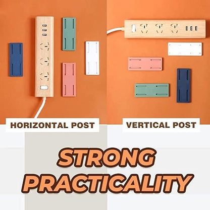 Self Adhesive Power Strip Socket Holder
