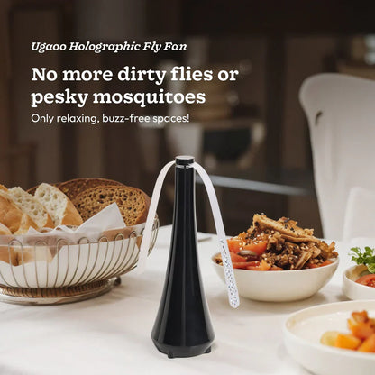 Automatic Portable Food-Safe Fly Repellent Fan