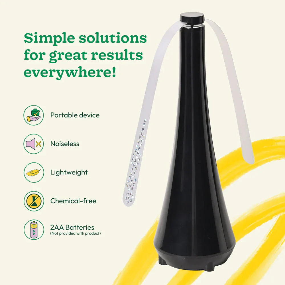 Automatic Portable Food-Safe Fly Repellent Fan