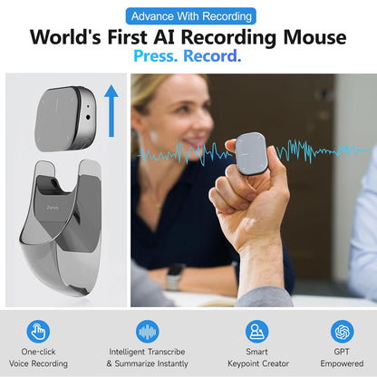 AI Smart Mouse Pro – Record, Summarize & Control with AI