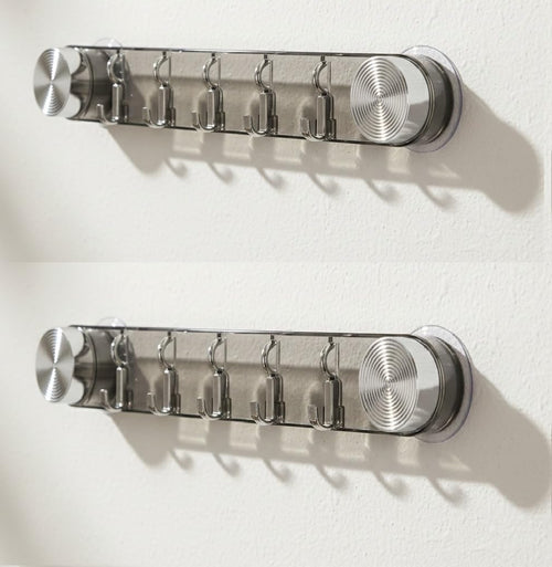 Wall-Mounted Suction Hook Rack