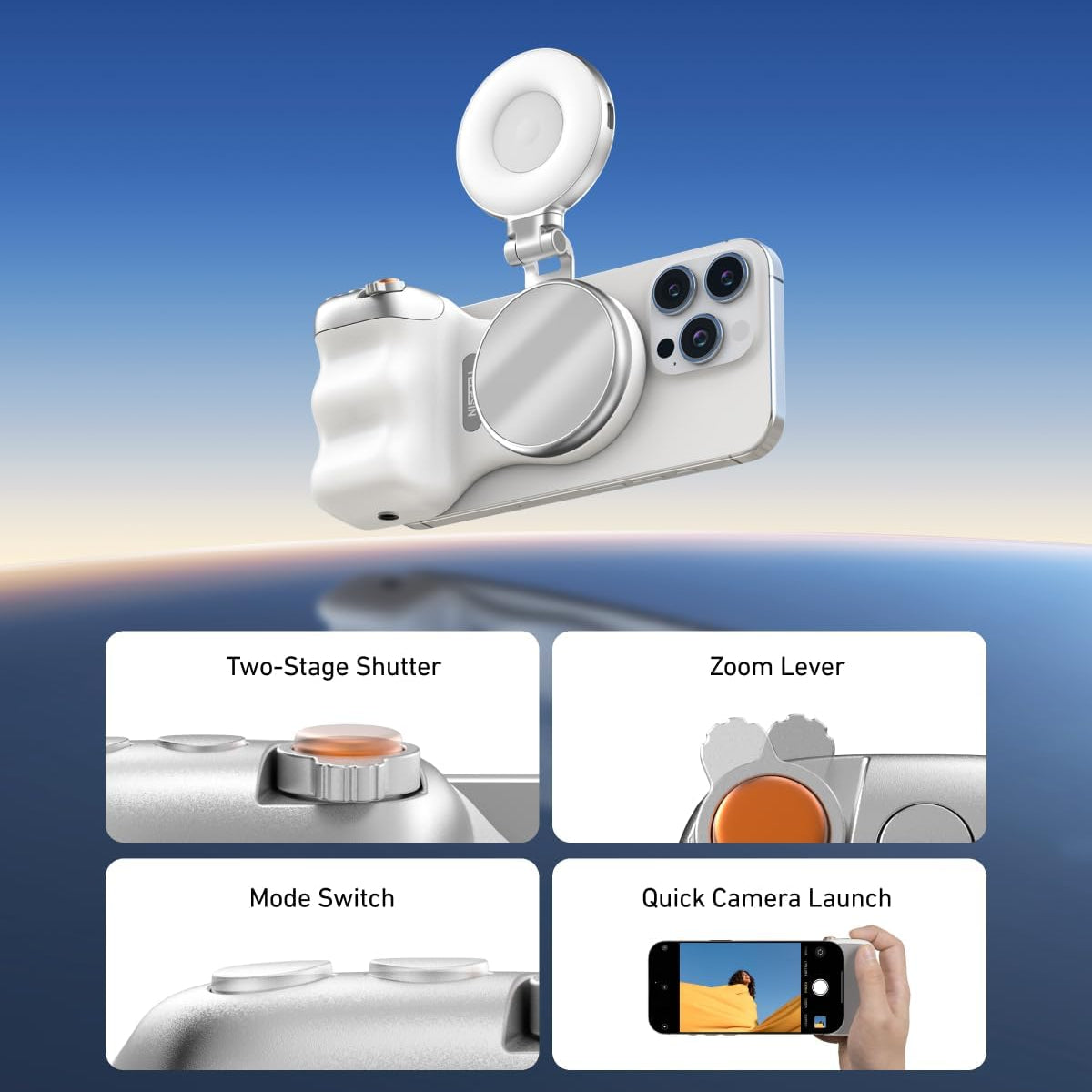 Magnetic Phone Grip with (Influencer Kit)