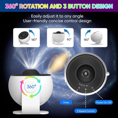 GalaxyDream™ | 13-in-1 Galaxy Star Projector
