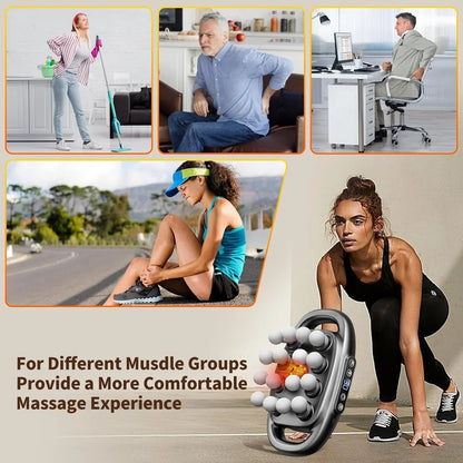DeepRelief™ 16-Head Muscle Massager