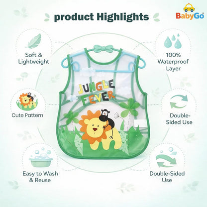 Waterproof Toddler Sleeveless Apron