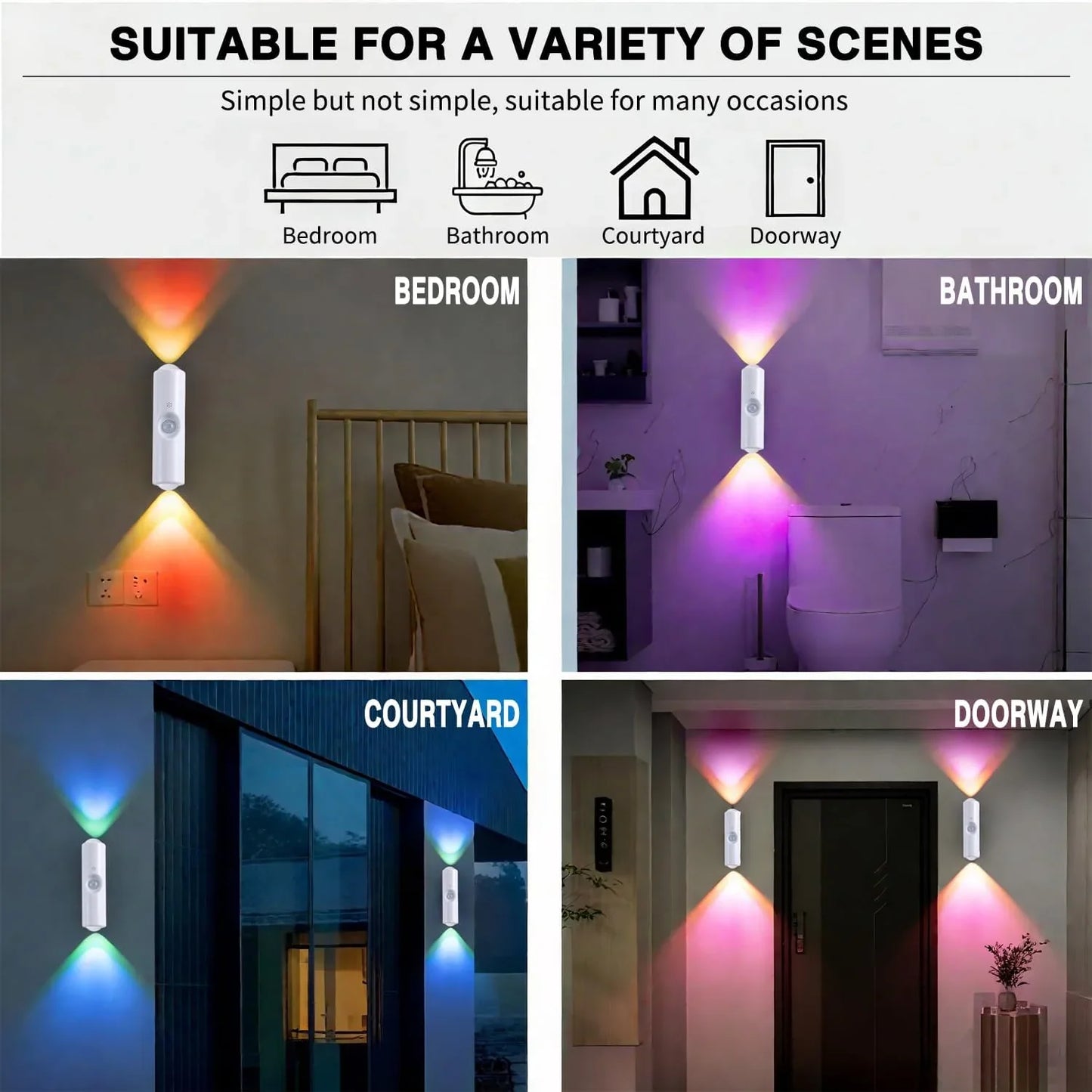 Smart RGB Motion Light With Magnet