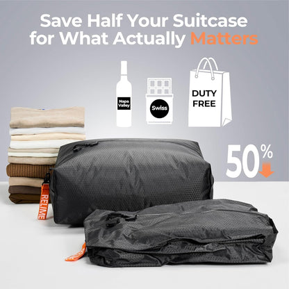 Vacuum Seal Travel Duffle Bag With Pump