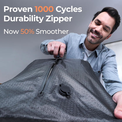 Vacuum Seal Travel Duffle Bag With Pump