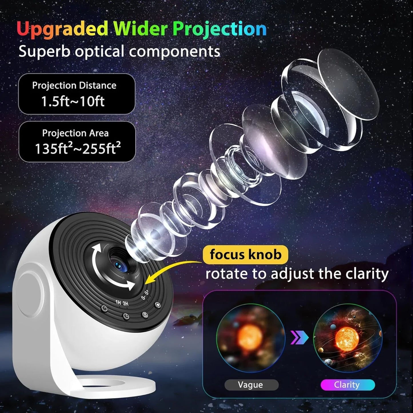 GalaxyDream™ | 13-in-1 Galaxy Star Projector