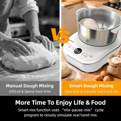 Stainless Steel Electric Dough Maker- 5L