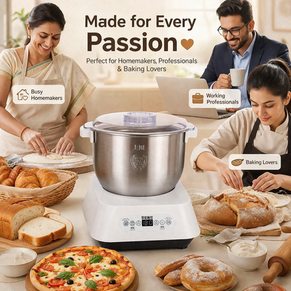 Stainless Steel Electric Dough Maker- 5L