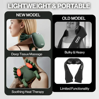 Heat Therapy Neck & Back Massager