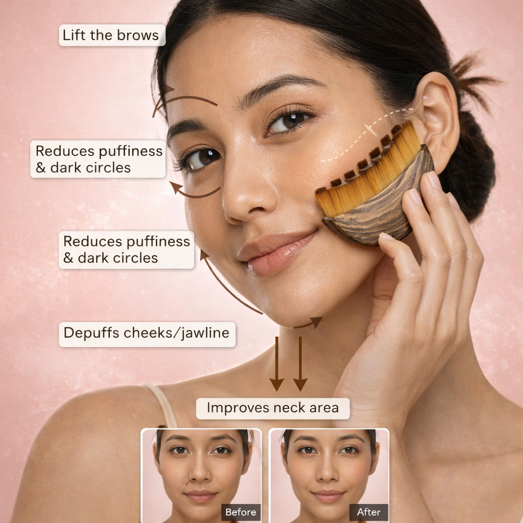 GlowLift™ Lymphatic Contour Face Brush