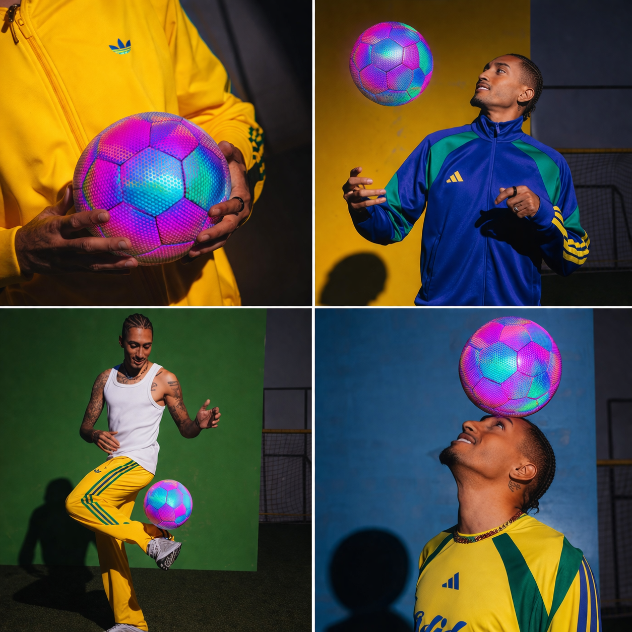 Holographic Reflective Soccer Ball