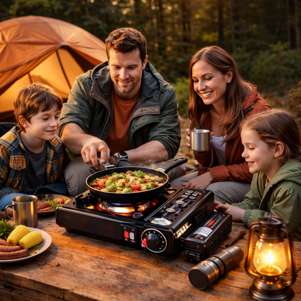 Portable Gas Burner Camping Stove