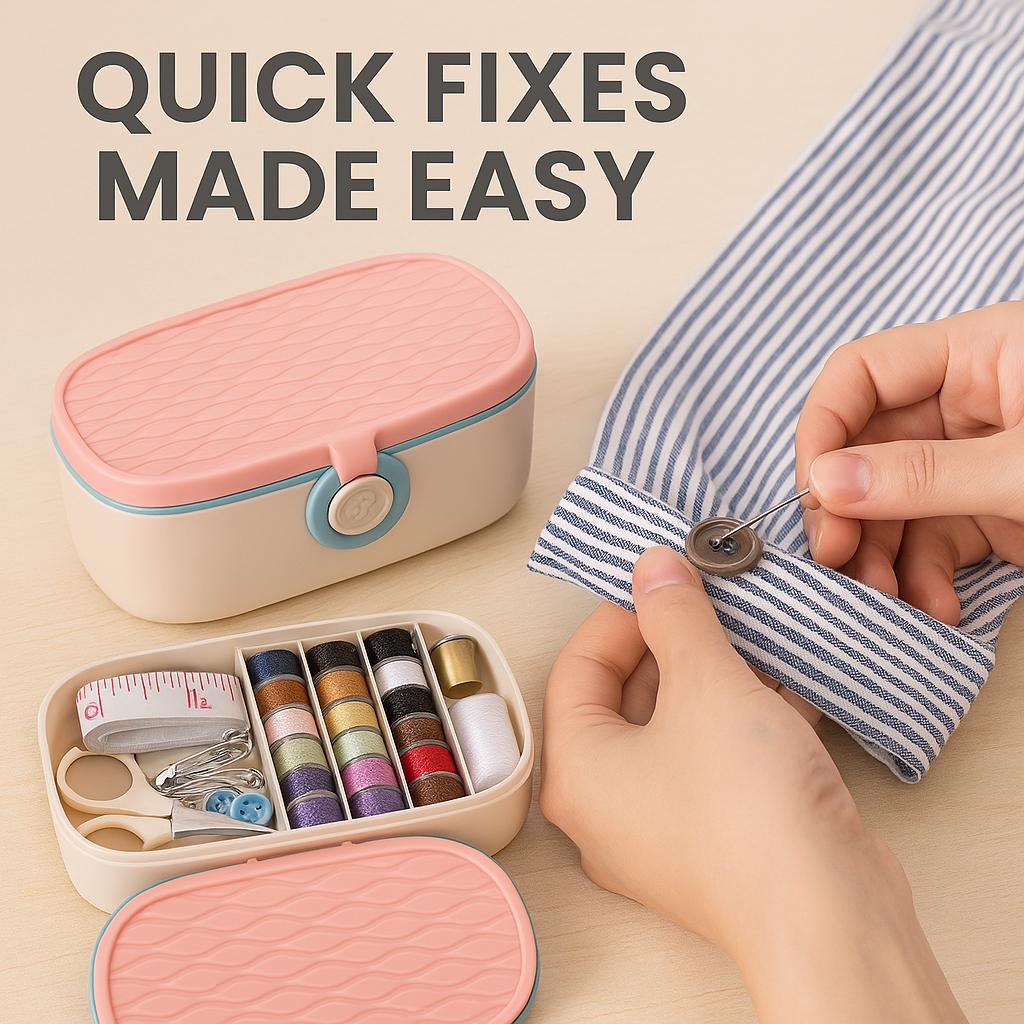 Thread Sewing Accessories Kit Box