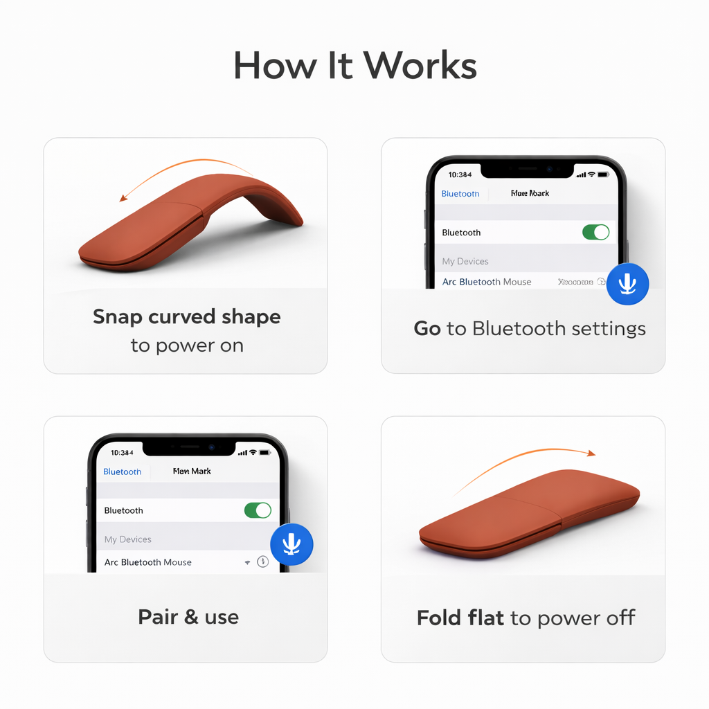 Wireless Optical Touch Mouse