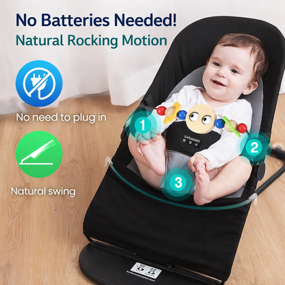 4-in-1 Baby Rocking Chair with Safety Belt