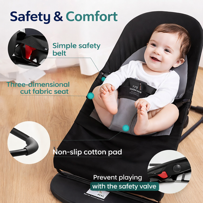 4-in-1 Baby Rocking Chair with Safety Belt