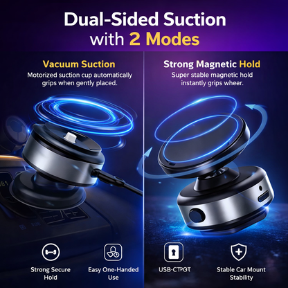 AutoGrip™ 360° Magnetic Car Phone Holder