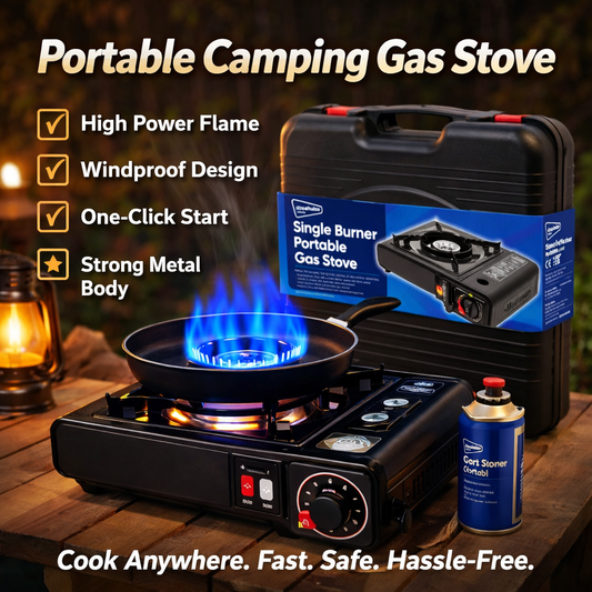 Portable Gas Burner Camping Stove