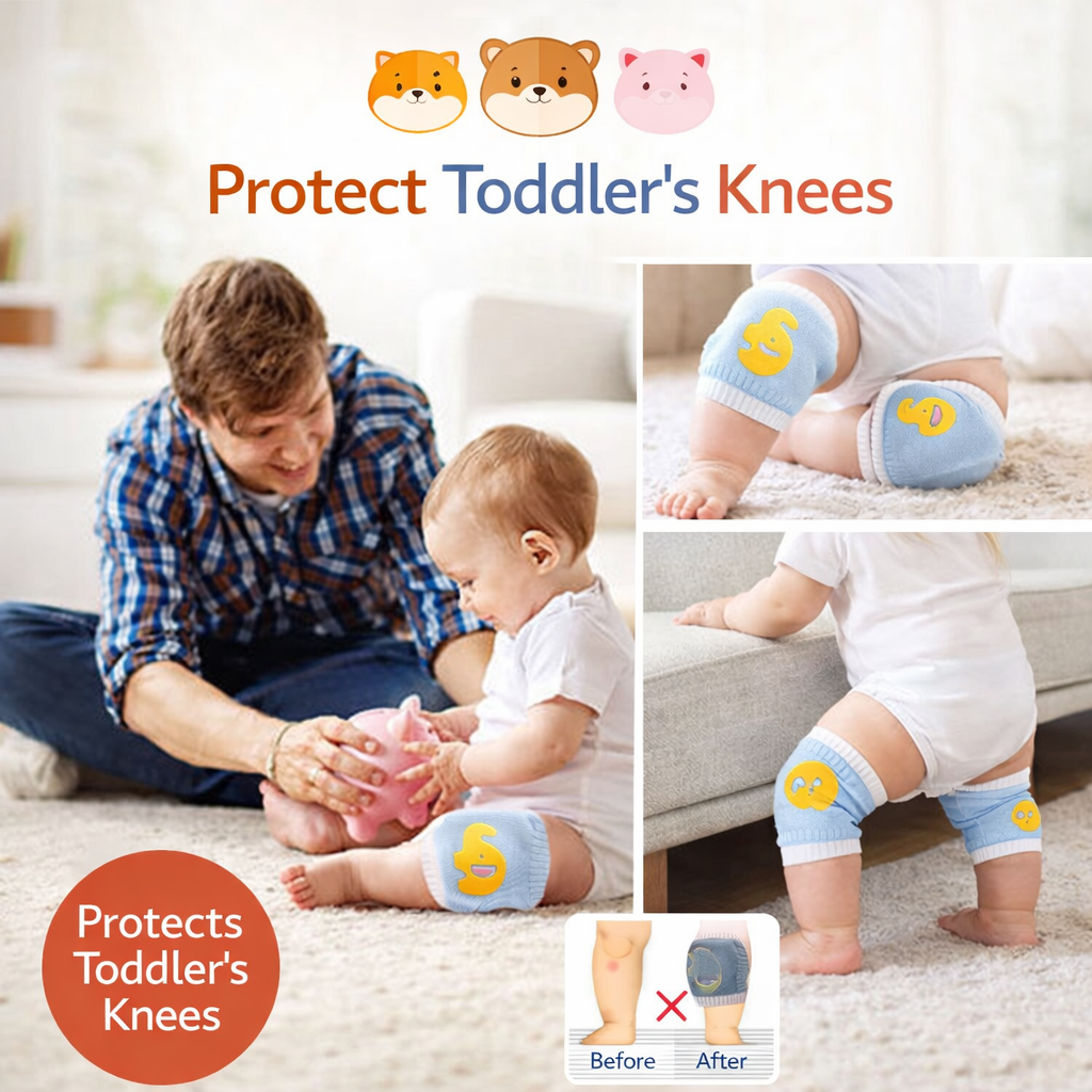 BabySafe Crawling Knee & Elbow Pads