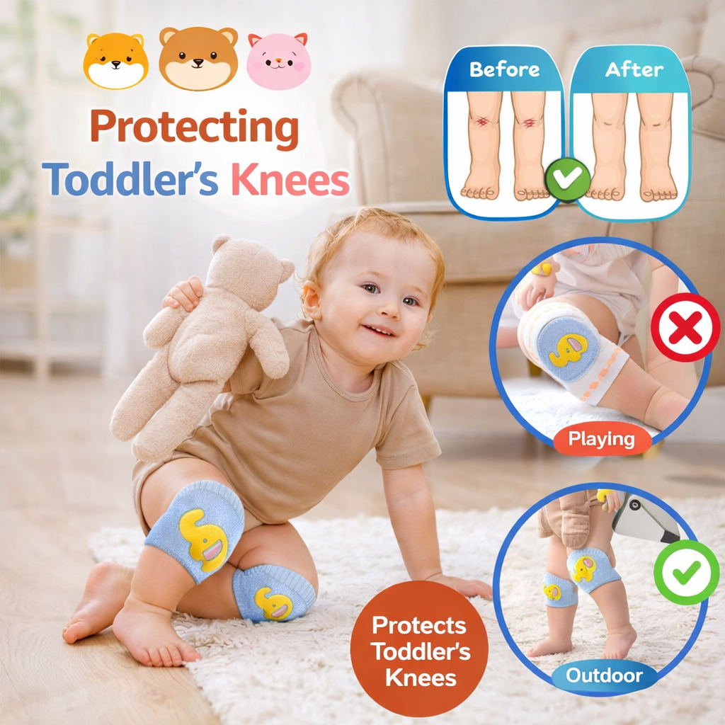 BabySafe Crawling Knee & Elbow Pads