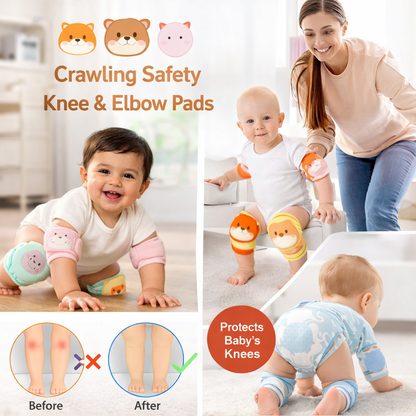 BabySafe Crawling Knee & Elbow Pads