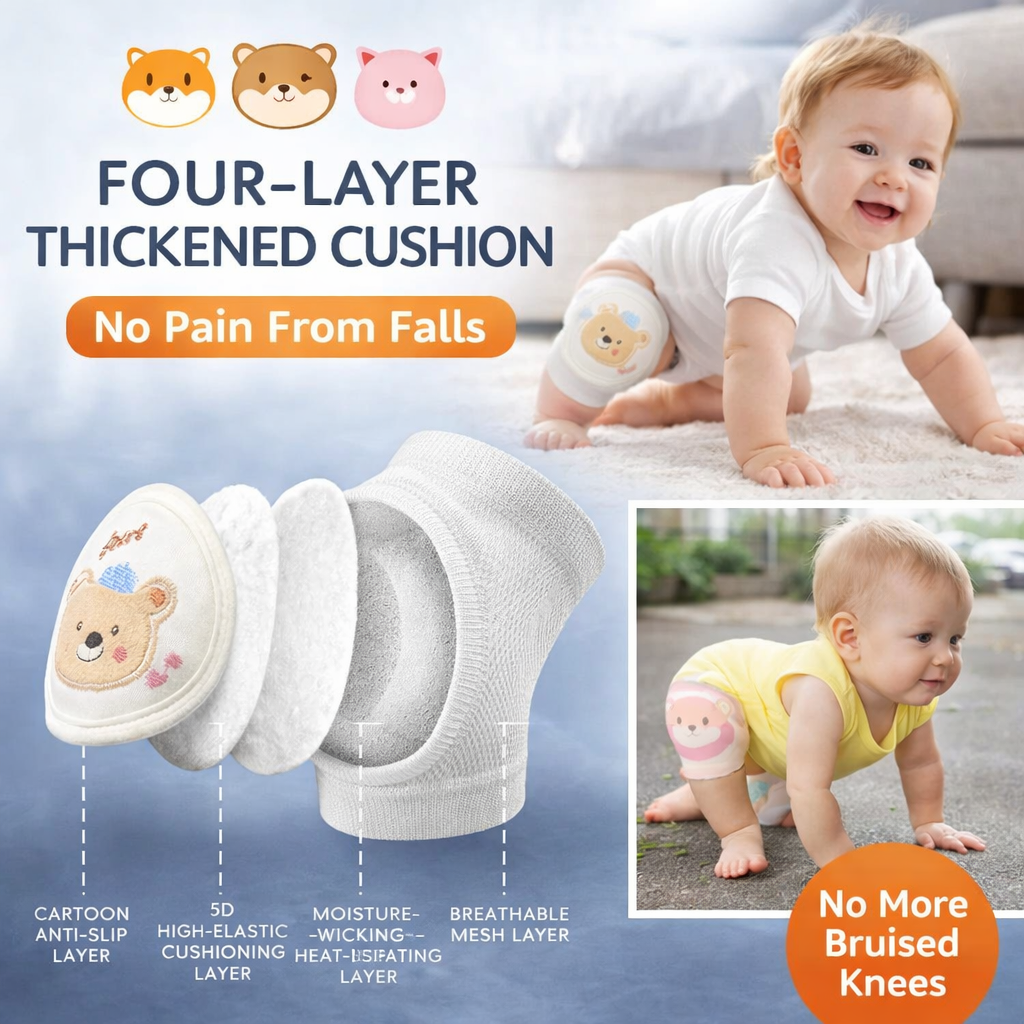 BabySafe Crawling Knee & Elbow Pads