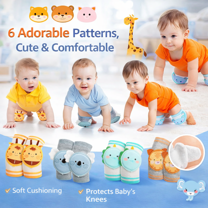 BabySafe Crawling Knee & Elbow Pads