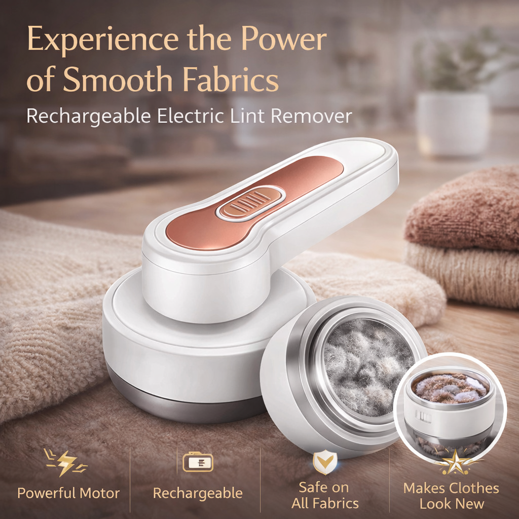LintPro™ Electric Fabric Lint Remover & Shaver