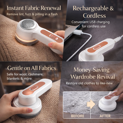 LintPro™ Electric Fabric Lint Remover & Shaver