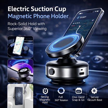 AutoGrip™ 360° Magnetic Car Phone Holder