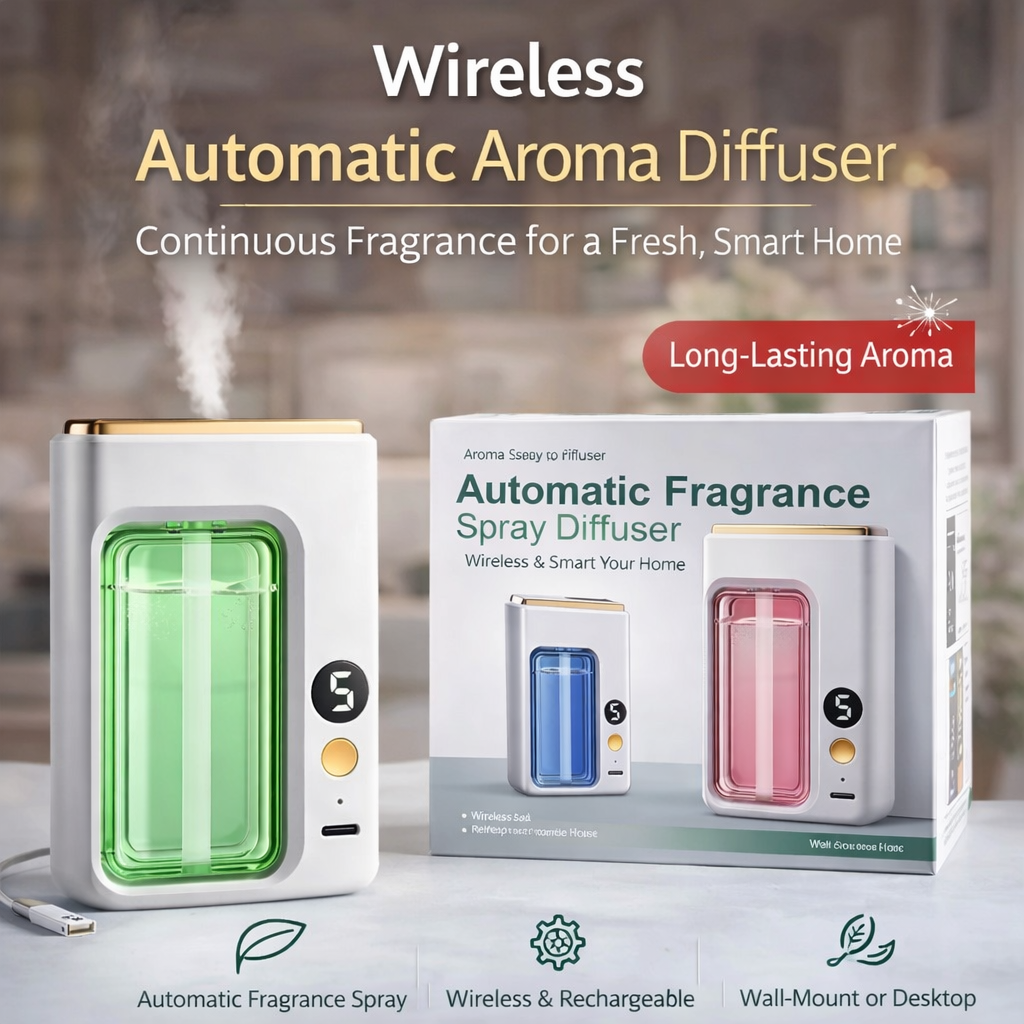 Automatic Aromatherapy Diffuser - Essential Oil