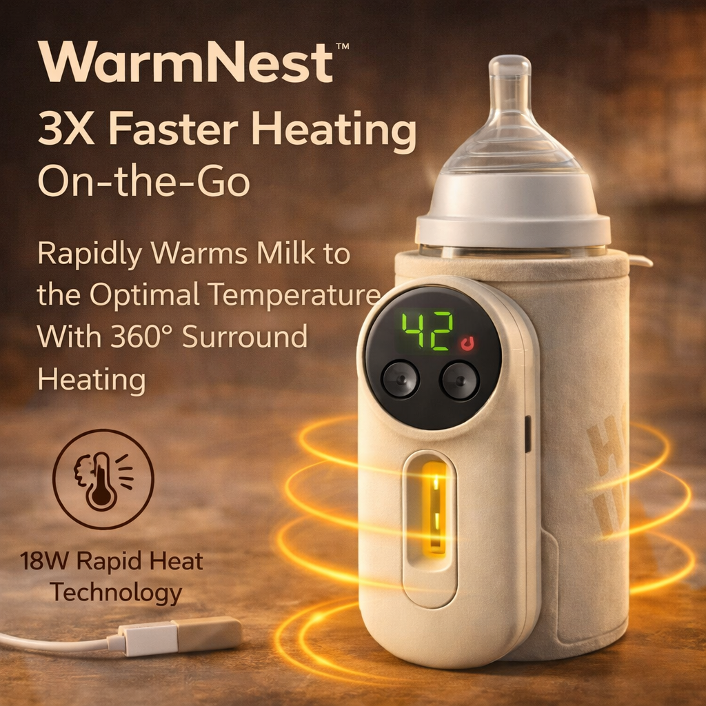 Smart USB Baby Bottle Milk Warmer