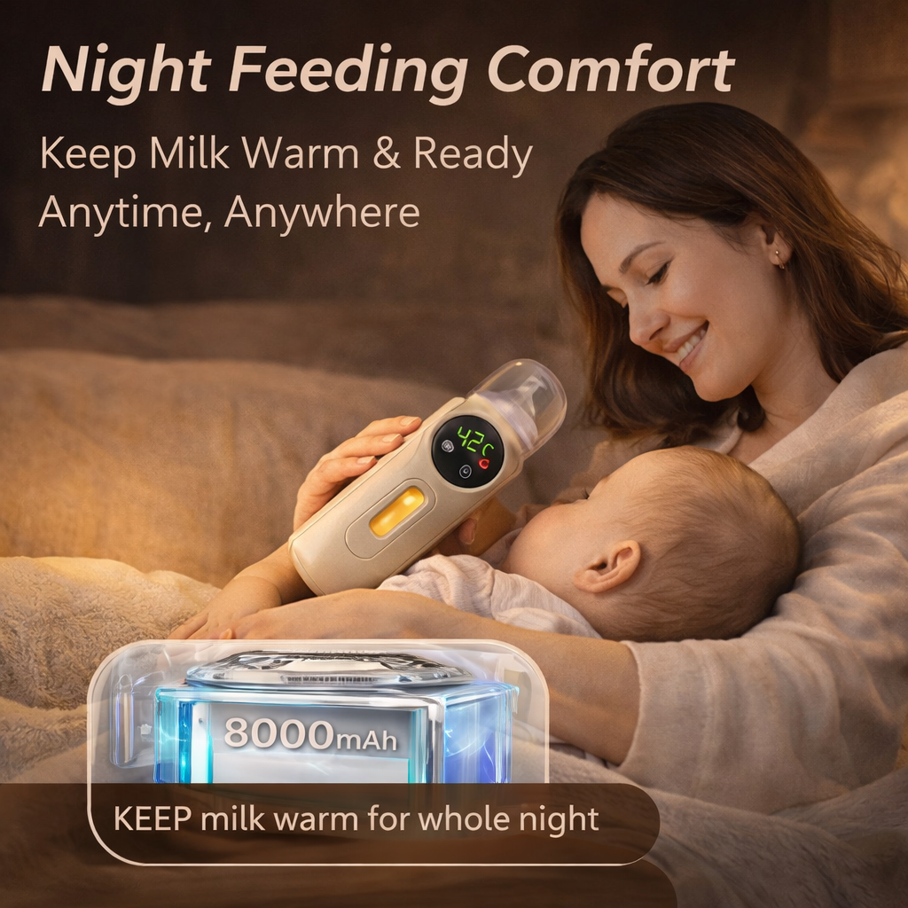 Smart USB Baby Bottle Milk Warmer