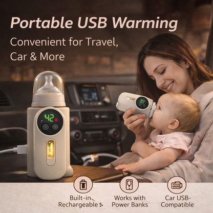 Smart USB Baby Bottle Milk Warmer