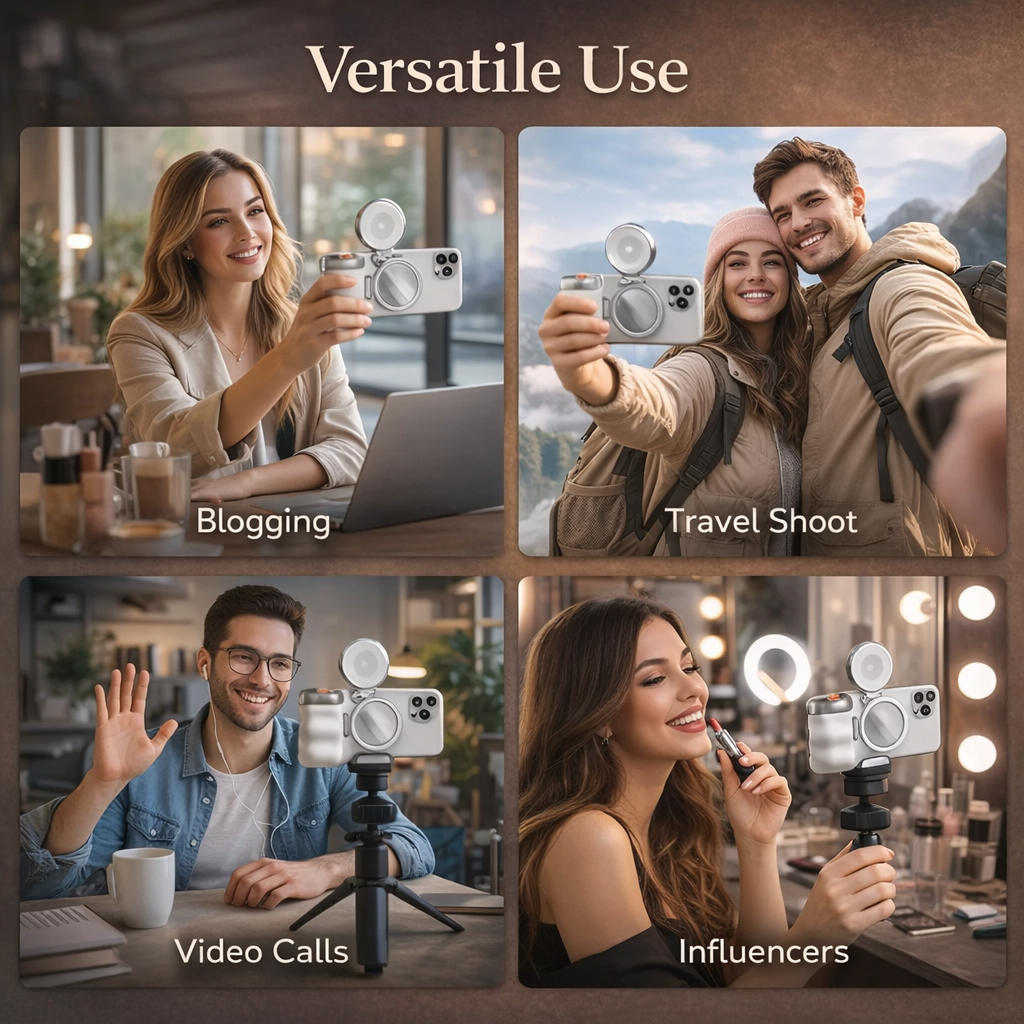 Magnetic Phone Grip with (Influencer Kit)