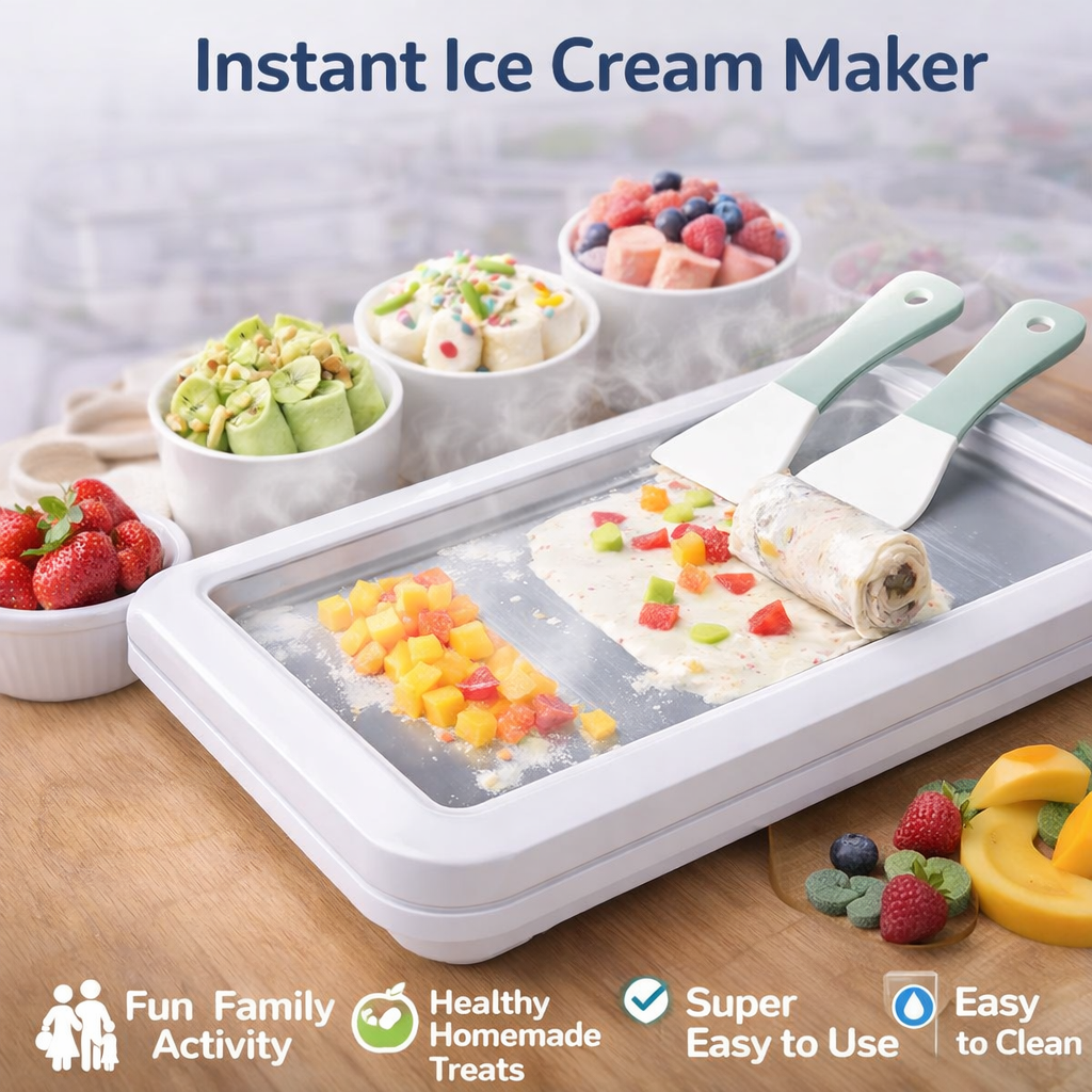 Instant Ice Cream Maker DIY (Toxins-Free)