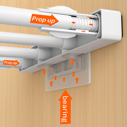 Extendable Wardrobe Shelf Organizer
