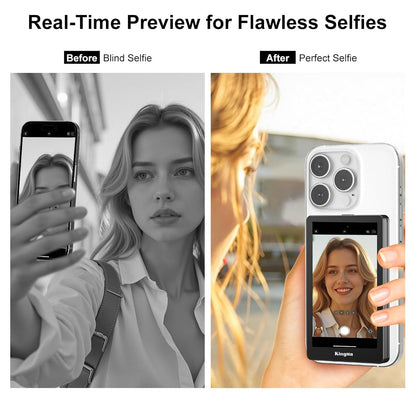 Wireless Magnetic Rear Camera Selfie Screen