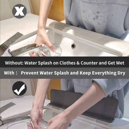 Anti-Splash Sink Guard for Kitchen Countertop