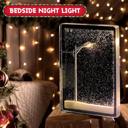 Snowfall Street LED Night Lamp