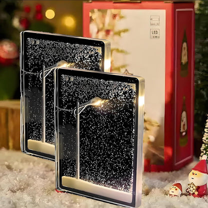 Snowfall Street LED Night Lamp