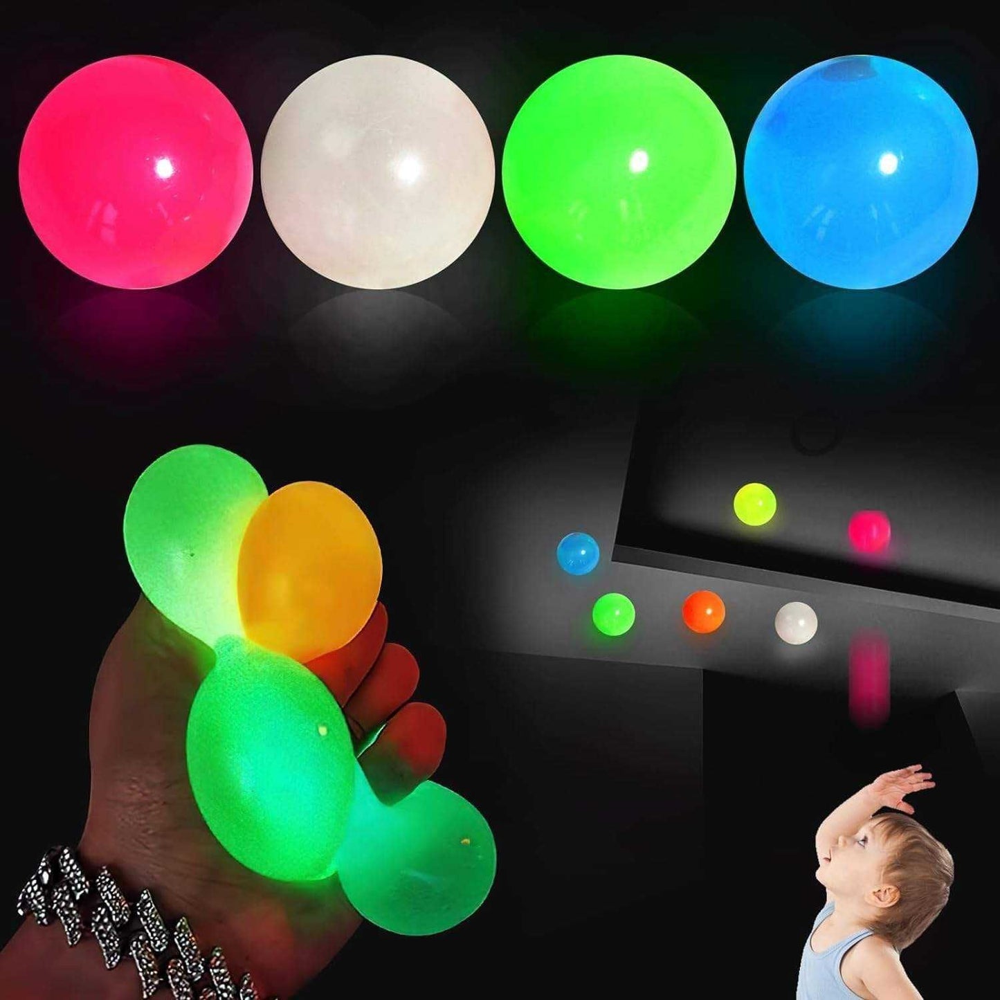 MagicGlow Sticky Balls